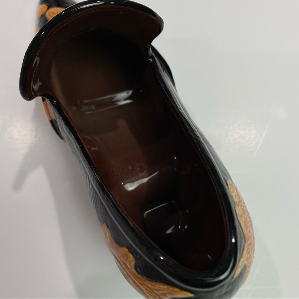 Autumn Witches Shoe black & orange by Seymour Mann - Picture 3 of 13